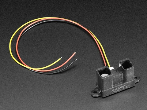 IR distance sensor includes cable (20cm-150cm) - GP2Y0A02YK