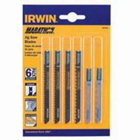 IRWIN Marathon 6-Piece U-Shank Jigsaw Blade Set