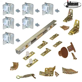 Johnson Hardware 1700 Series 72-in Bifold Door Hardware Set
