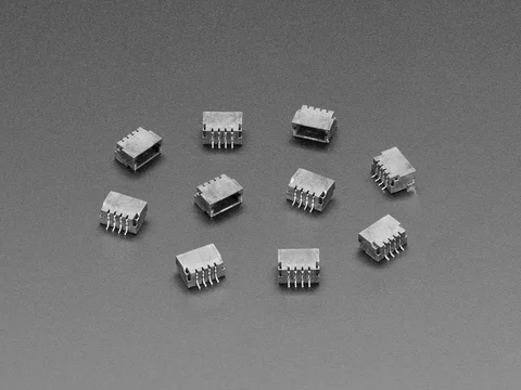 JST SH 4-pin Right Angle Connector (10-pack) - Qwiic Compatible