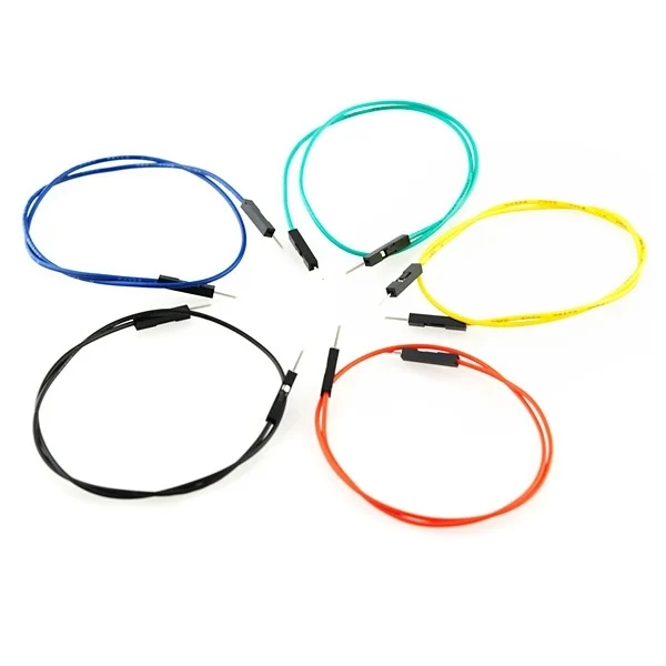 Jumper Wires Premium 12" M/M Pack of 100