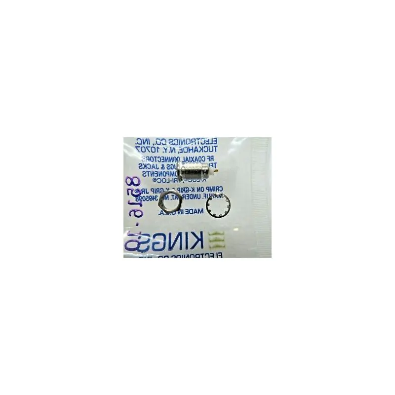 KINGS / 1074-1 QD / LEMO K-LOC / Jack Bulkhead Mount Receptacle
