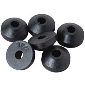 Kissler Beveled Bibb Washer Size 0 Rubber, 100-Pack