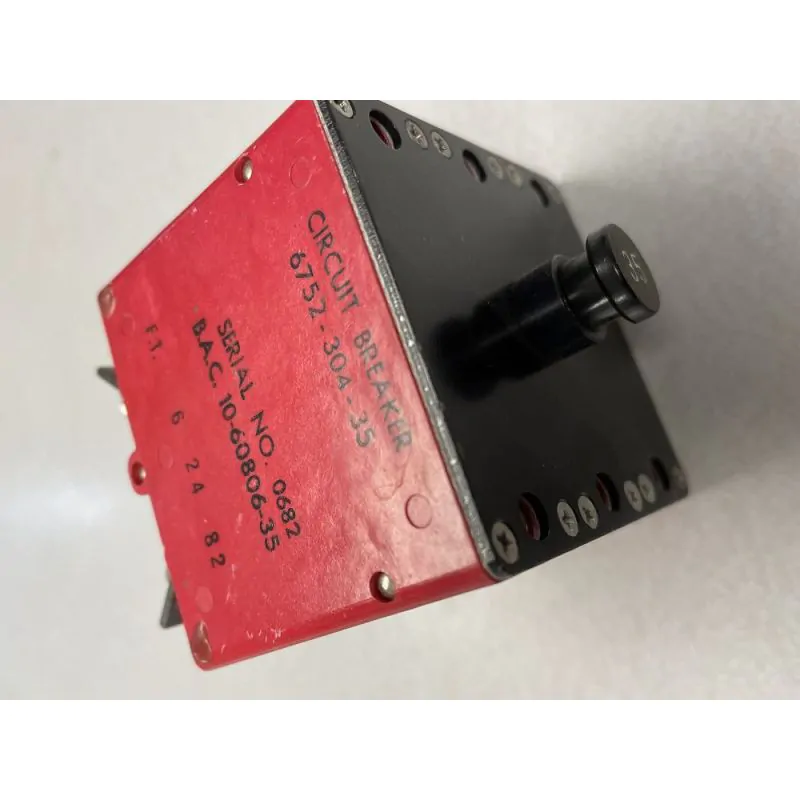 Klixon 35A 3 Pole Push Button Circuit Breaker W13
