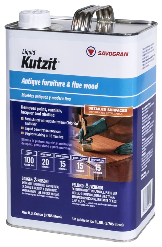Kutzit Paint & Varnish Remover Liquid, 1 Gallon