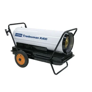 L.B. WhiteTradesmanPortable Forced Air Heater, 400000 Btu/hr, 4.4 A, 1/2 hp