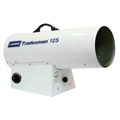 L.B. WhiteTradesmanPortable Forced Air Heater, 70000 to 125000 Btu/hr, 115 VAC, Propane