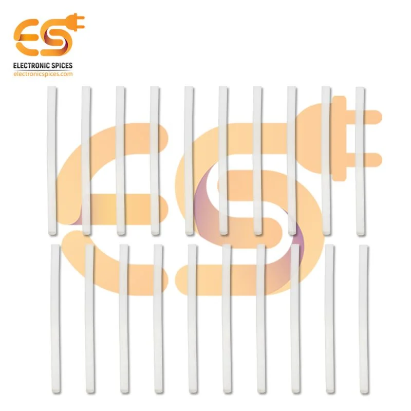 11mm diameter 7.5 inch long Transparent Cylindrical hot glue gun sticks pack of 50 sticks