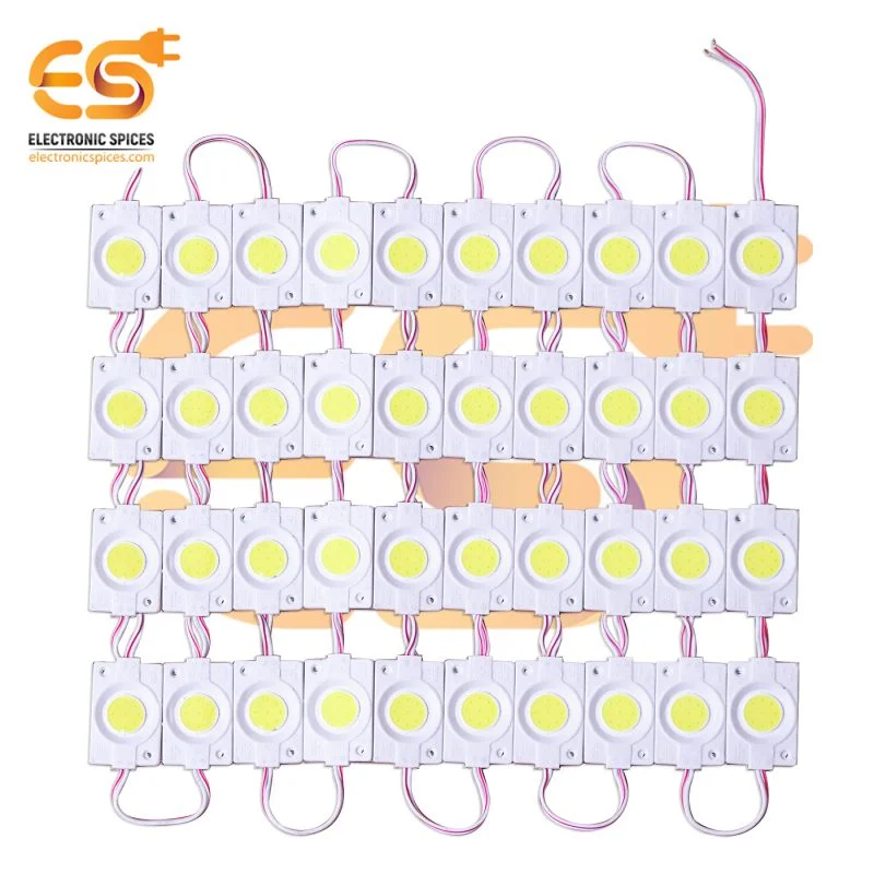 12V 2.4W Bright white color waterproof LED modules pack of 100pcs