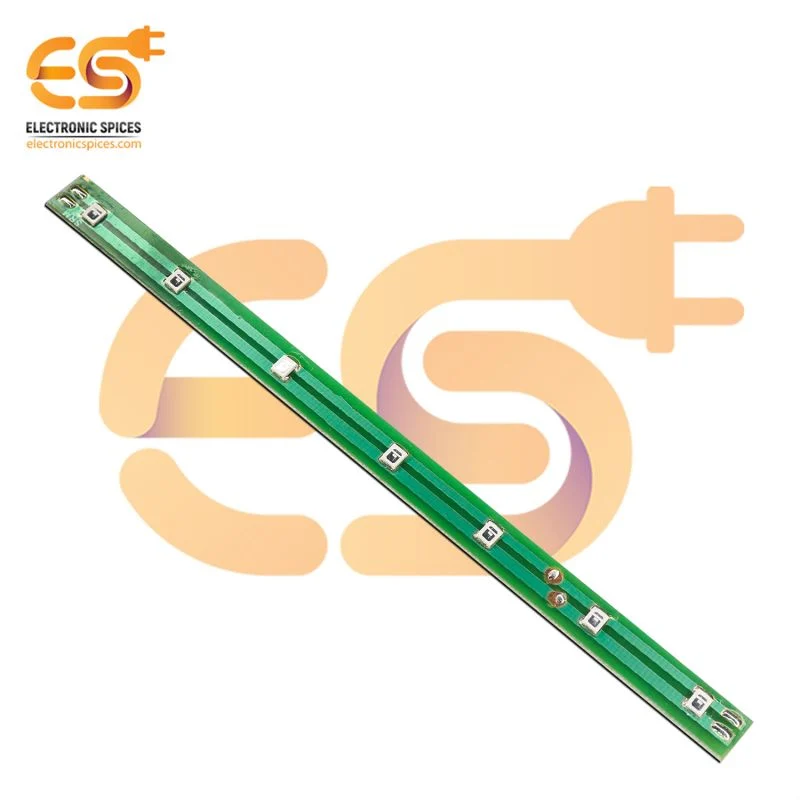 7 led strip blue color 3watts 4v