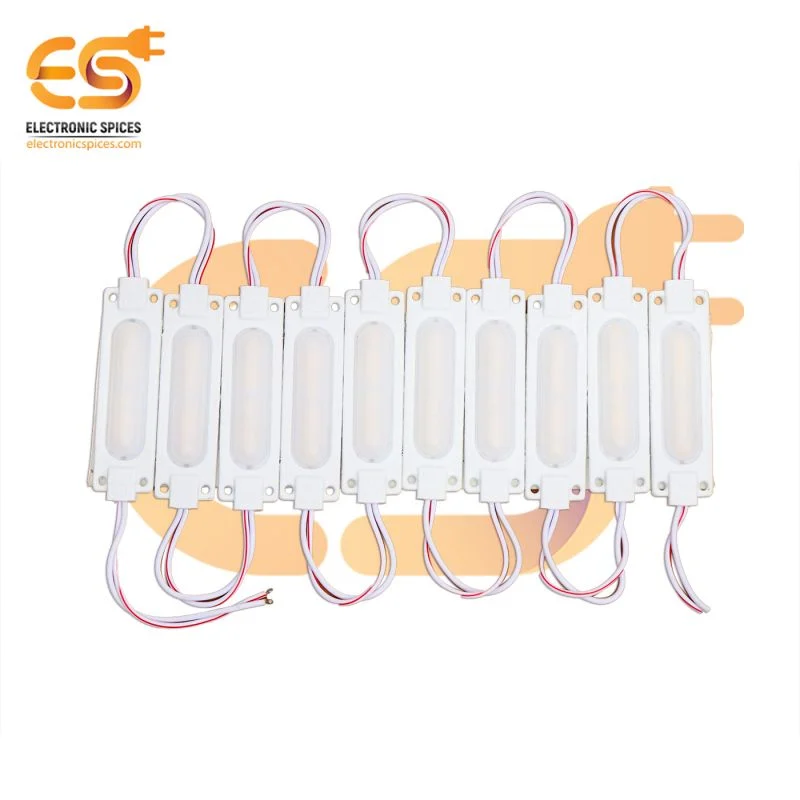 12V 2W Bright warm white color waterproof LED module pack of 20pcs