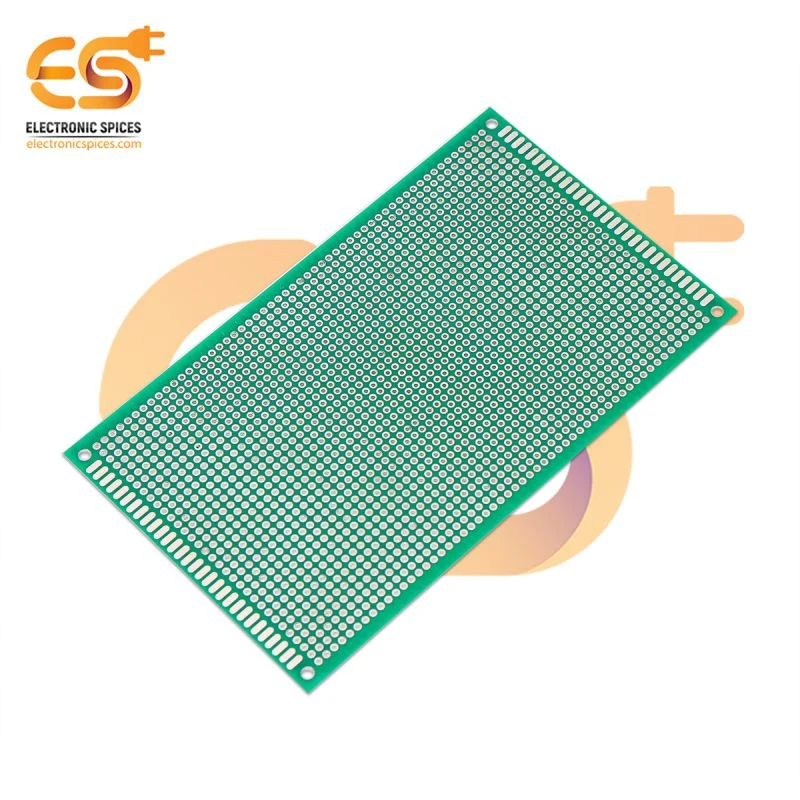 15cm x 9cm Copper clad double side universal printed circuit board or PCB pack of 1pcs