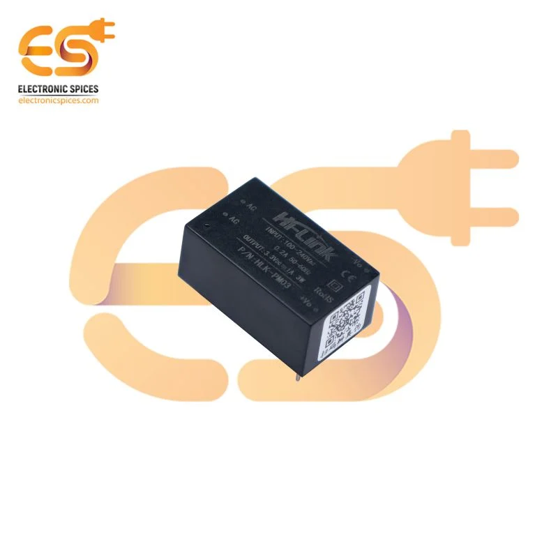 DC 3.3V-1A 3 Watt Hi-Link Power Supply Module HLK-PM03 Pack of 1pcs