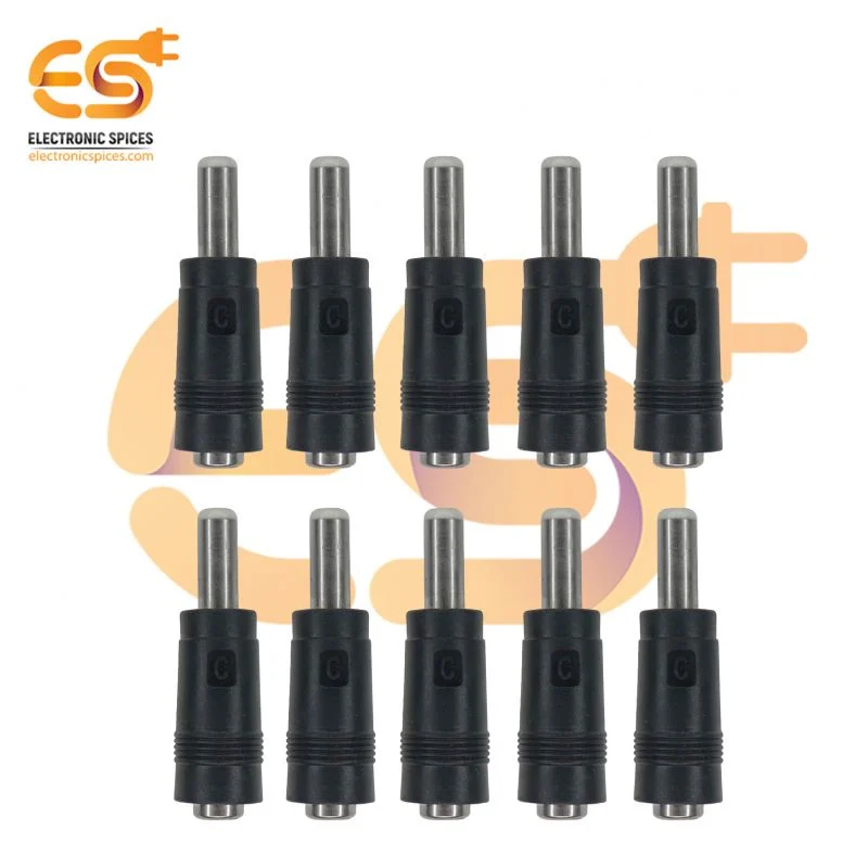 DC PowerMale toFemale Jack Connector 35mm Pack of 20pcs