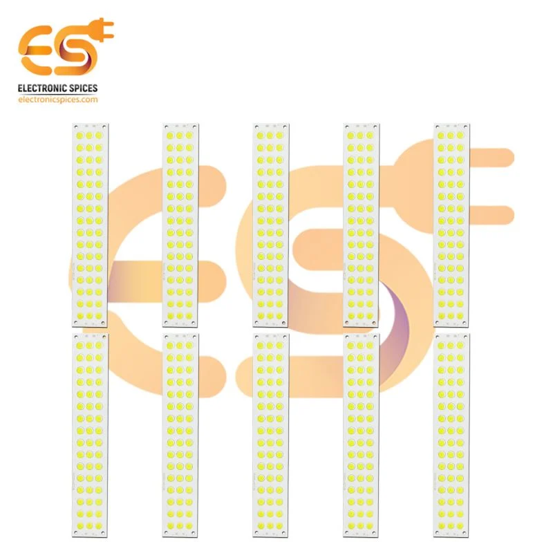 12V 2A COB LED48 White color Hard strip light bulb Aluminum plate pack of 10pcs
