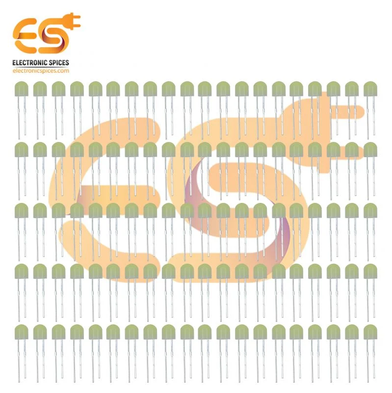 9V LED 360 Degree Pixel Led Straw Hat 4.8mm White Pack of 100pcs