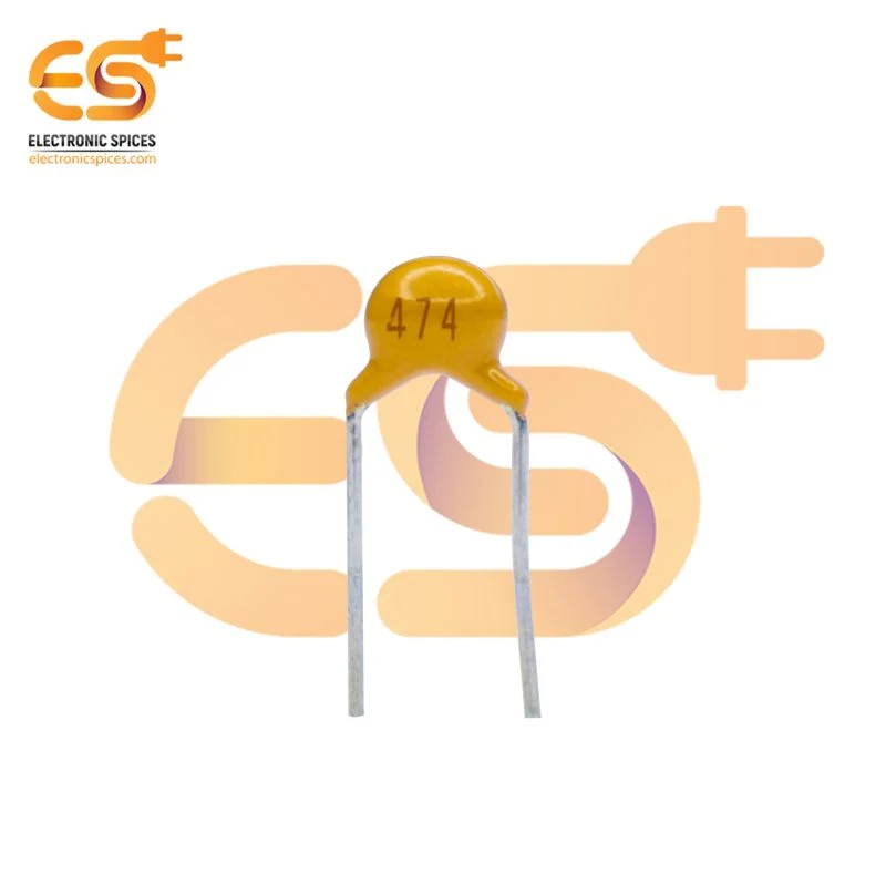 474, 50V Multilayer Ceramic Capacitor 0.47UF (20Pcs)