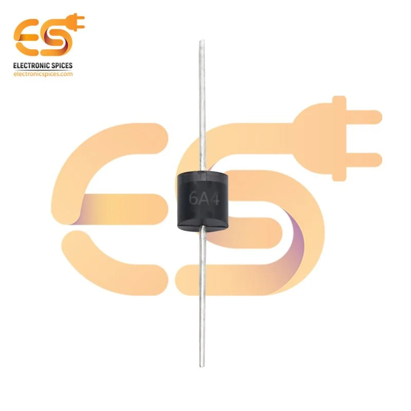 R-6, 6A4 400V General Purpose Rectifiers Diode pack of 5pcs
