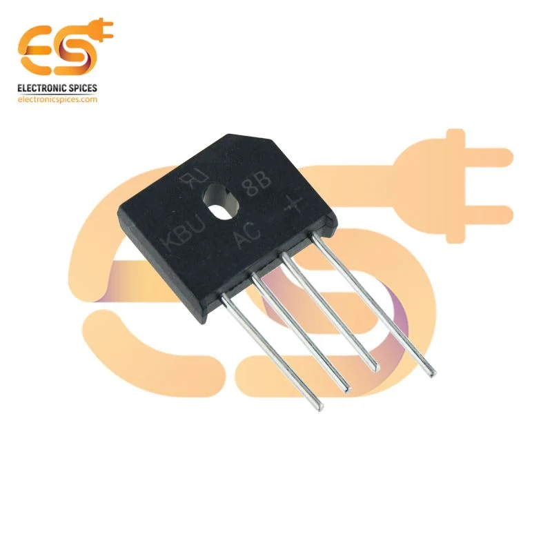 KBU, KBU8B 8A 100V Bridge Rectifiers Diode pack of 2pcs