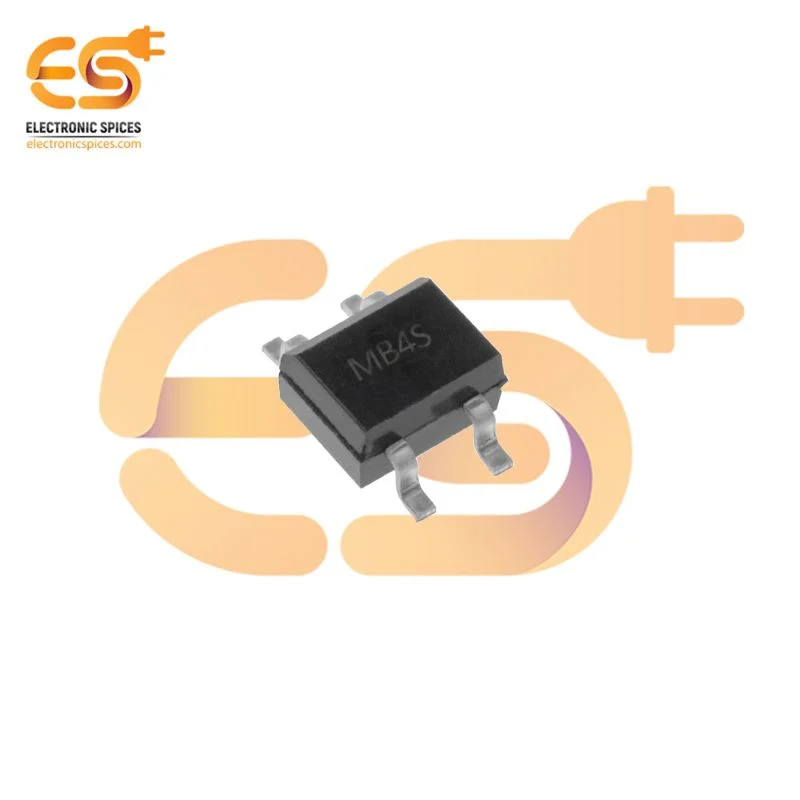 MBS, MB4S 0.5A 400V Bridge Rectifiers Diode pack of 5pcs