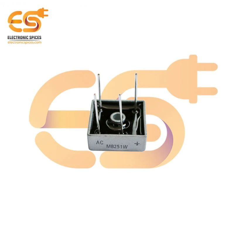 KBPC25-W, MB251W 25A 100V Bridge Rectifiers Diode pack of 2pcs