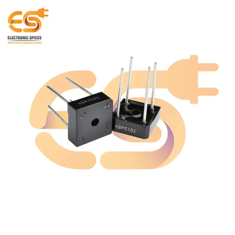 KBPC1, KBPC101 3A 100V Bridge Rectifiers Diode pack of 2pcs