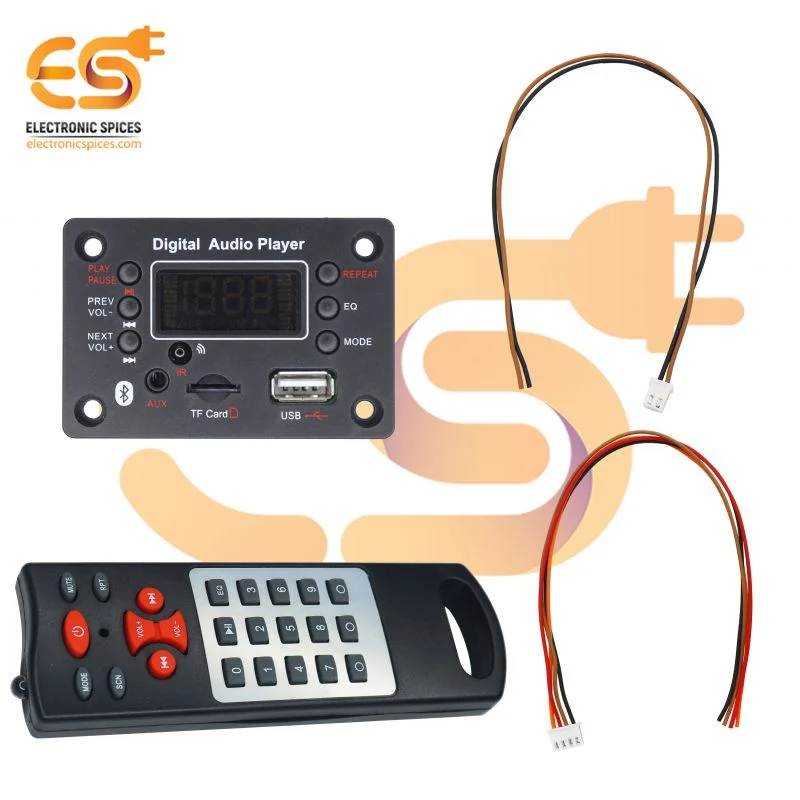 Decoder Board Audio Wireless Bluetooth Module for amplifier Bluetooth USB/ AUX/ TF card (70x45)mm