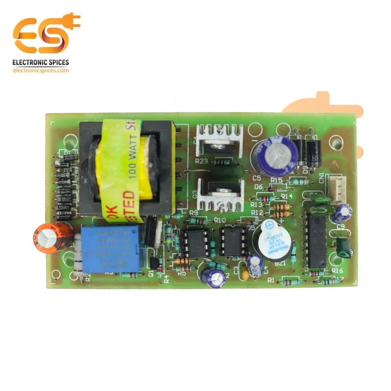 12V DC 100 Watt Inverter Circuit Board with Relay and Buzzer (110mm x 60mm x 2mm)