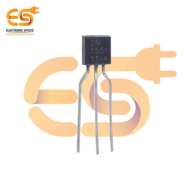 2N5551 Amplifier NPN transistor packs of 100pcs