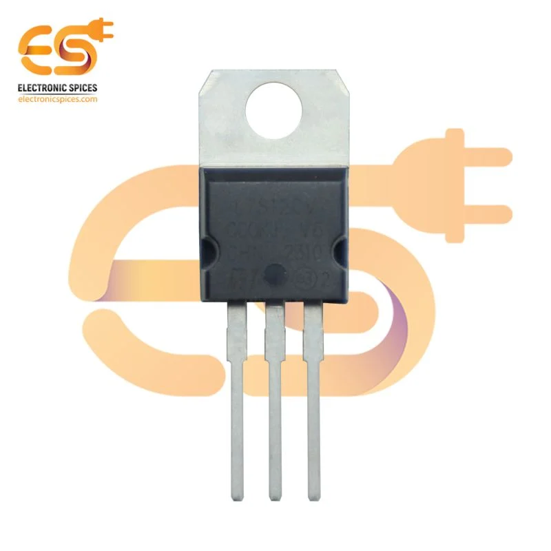 TO-220 7812, 3-TerminalPositiveVoltage Regulator IC pack of 5pcs