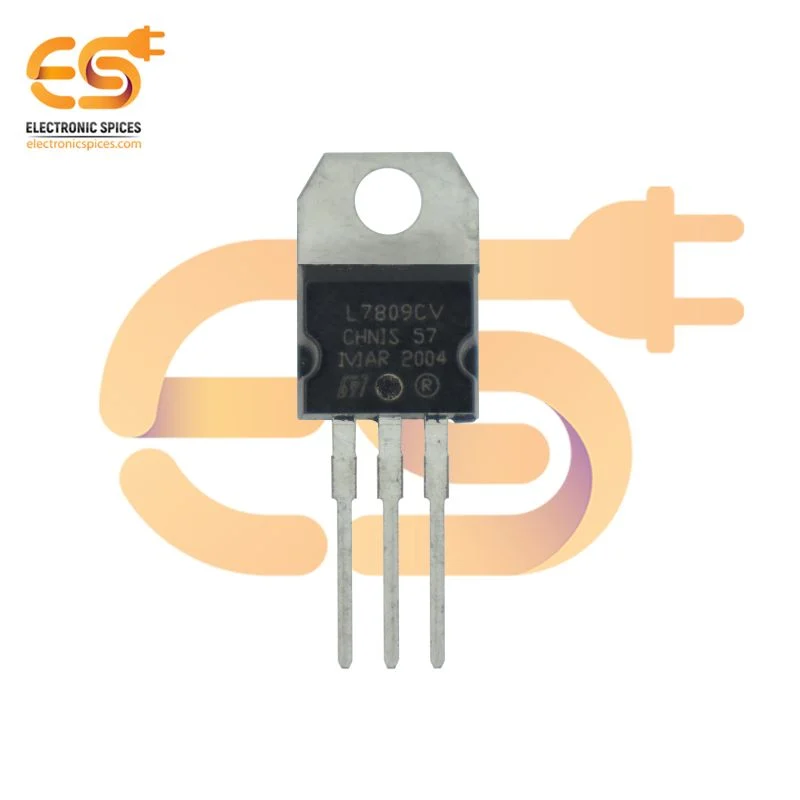 TO-220 7809, 3-TerminalPositiveVoltage Regulator IC pack of 5pcs