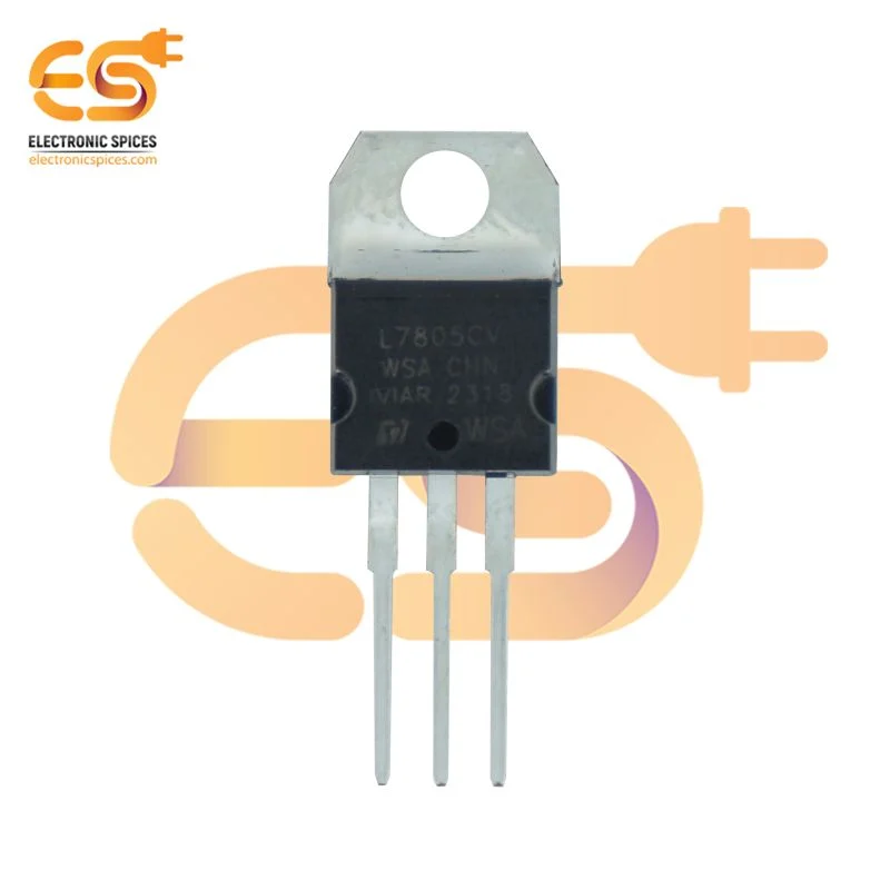 TO-220 7805, 3-TerminalPositiveVoltage Regulator IC pack of 5pcs