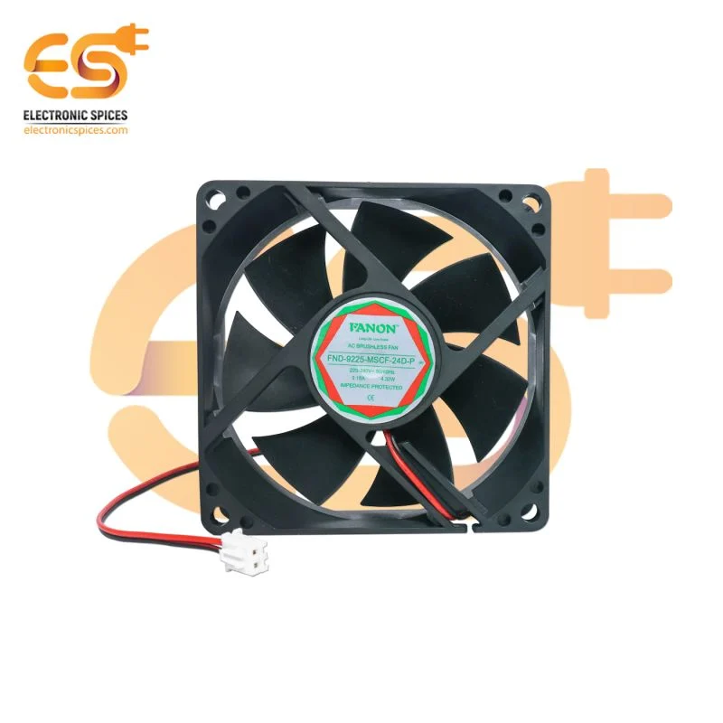 9225 3.5 inch (92x92x25mm) Brushless 24V DC exhaust cooling fan single piece