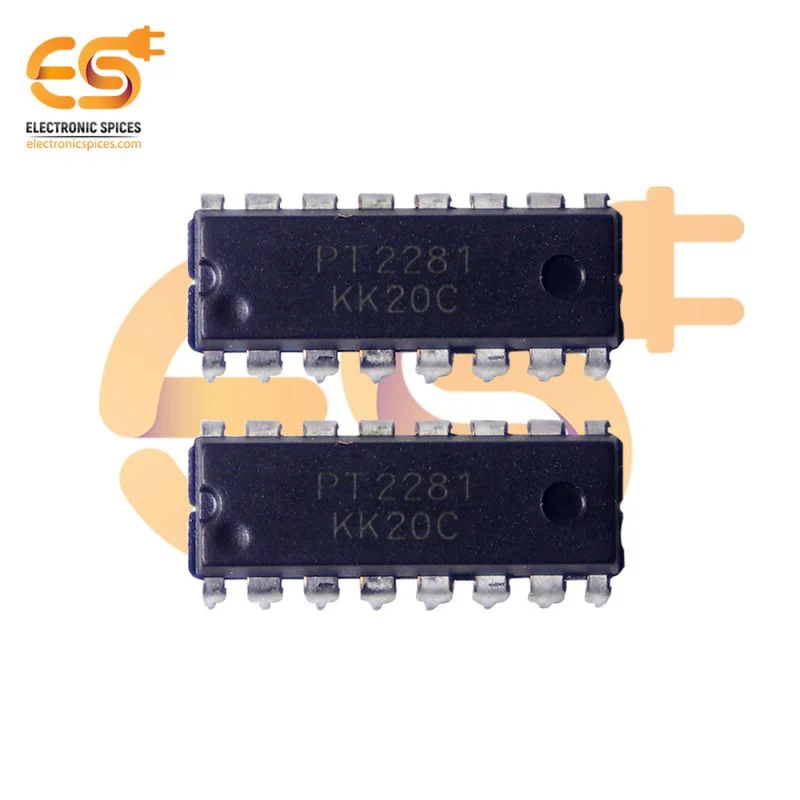 2281 Dual channel LED lever meter driver monolithic DIP 16 pin IC pack of 2pcs