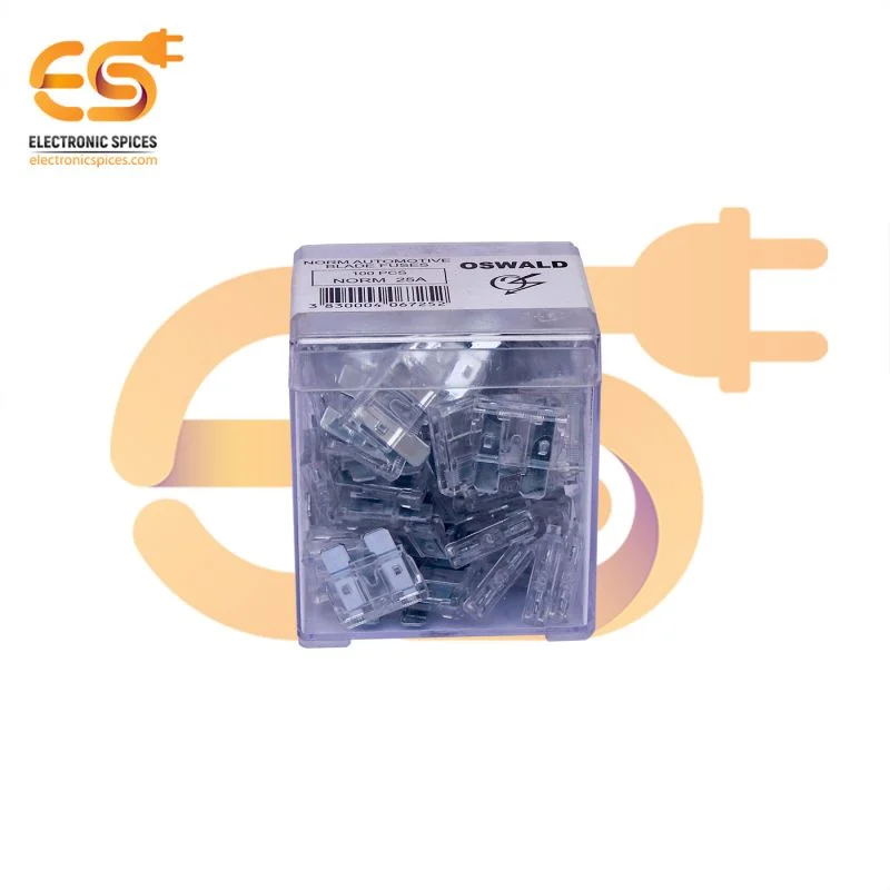 25A 32V ATC Automotive metal blade fuses box of 100pcs