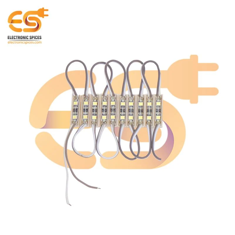 2835 Bright white color 0.5W 12V High power 2 SMD LED module pack of 20pcs