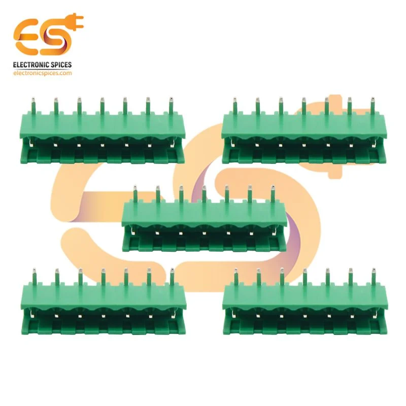 2EDGR-5.08-7P 7 pin 5.08mm pitch Pluggable Male terminal block connector pack of 5pcs
