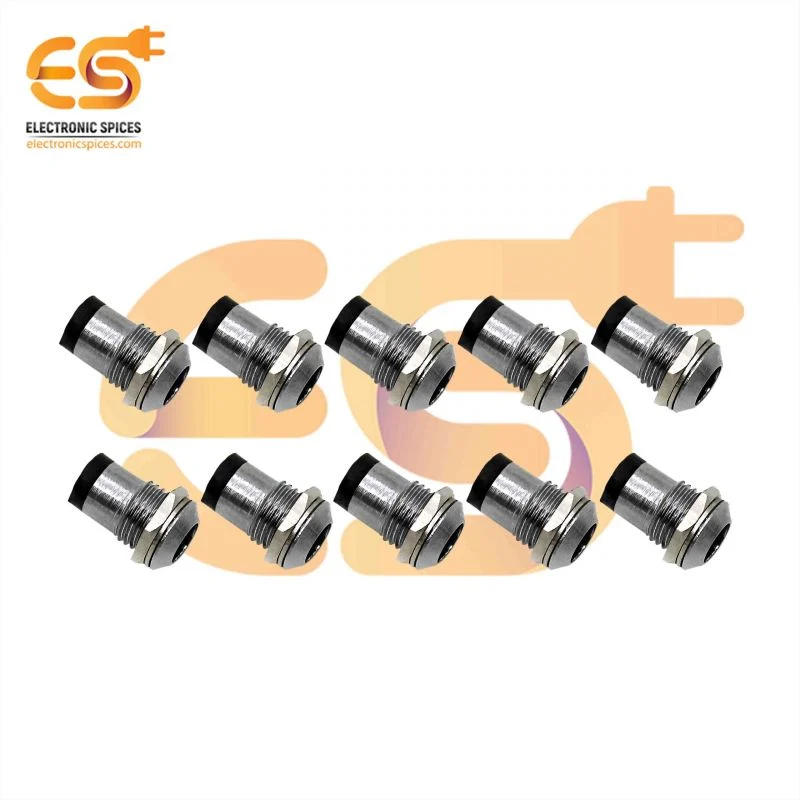 5mm Metal LED Light mounting holder pack of 10pcs
