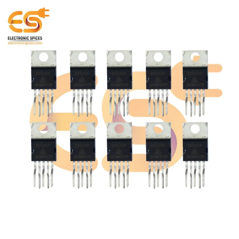 D2030A Audio power amplifier 5 pins IC pack of 10pcs
