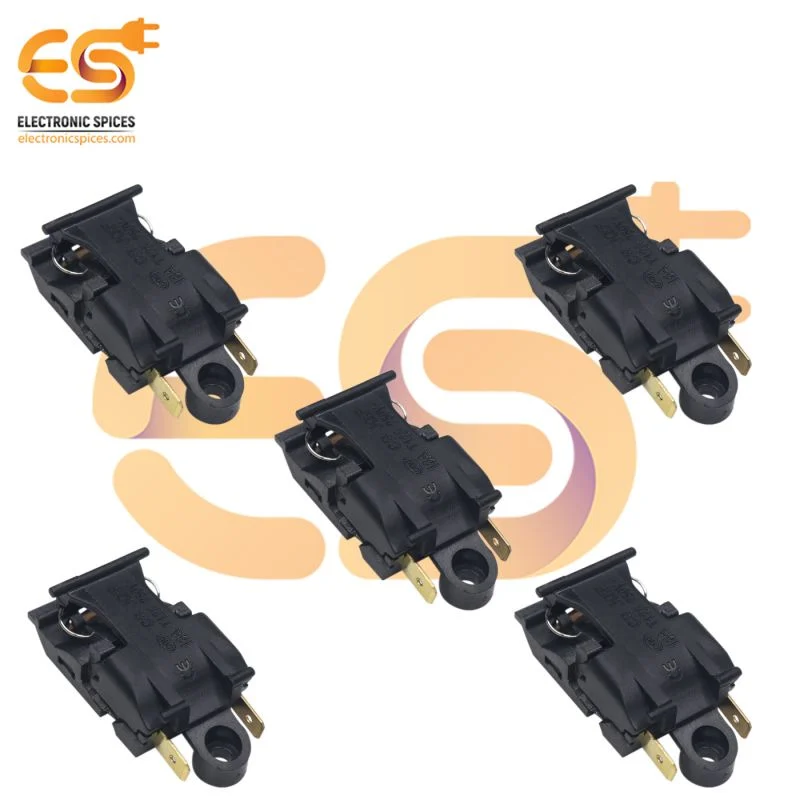 Electric Kettle Thermostat switch 2 pin Terminal Kitchen appliance part pack of 5pcs