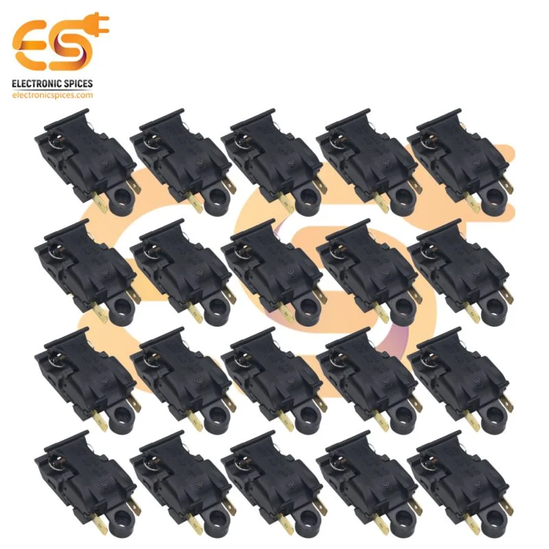 Electric Kettle Thermostat switch 2 pin Terminal Kitchen appliance parts pack of 20pcs