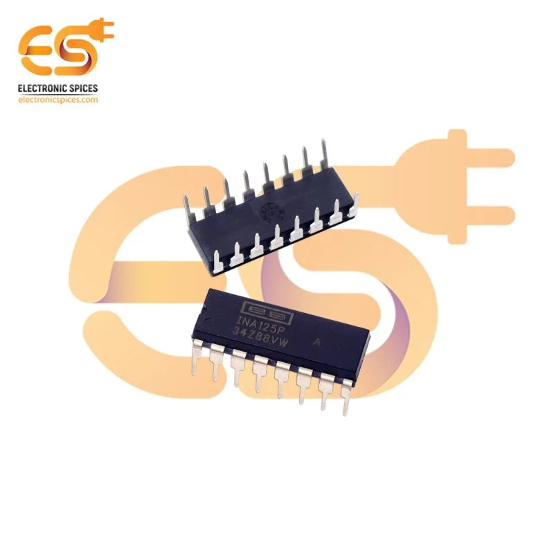 INA125P Instrumentation amplifier with precision voltage reference DIP 16 pin IC