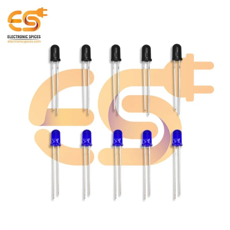 High quality Infrared Transmitter & Receiver diode pack of 10 pair