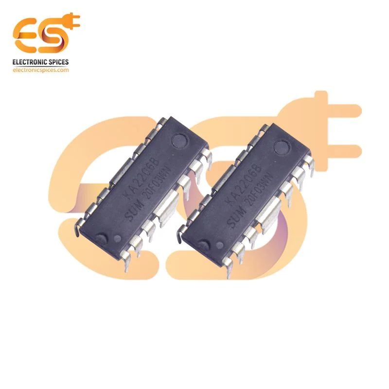 KA2206B 2.3W Dual audio power amplifier 14 pin IC pack of 2pcs