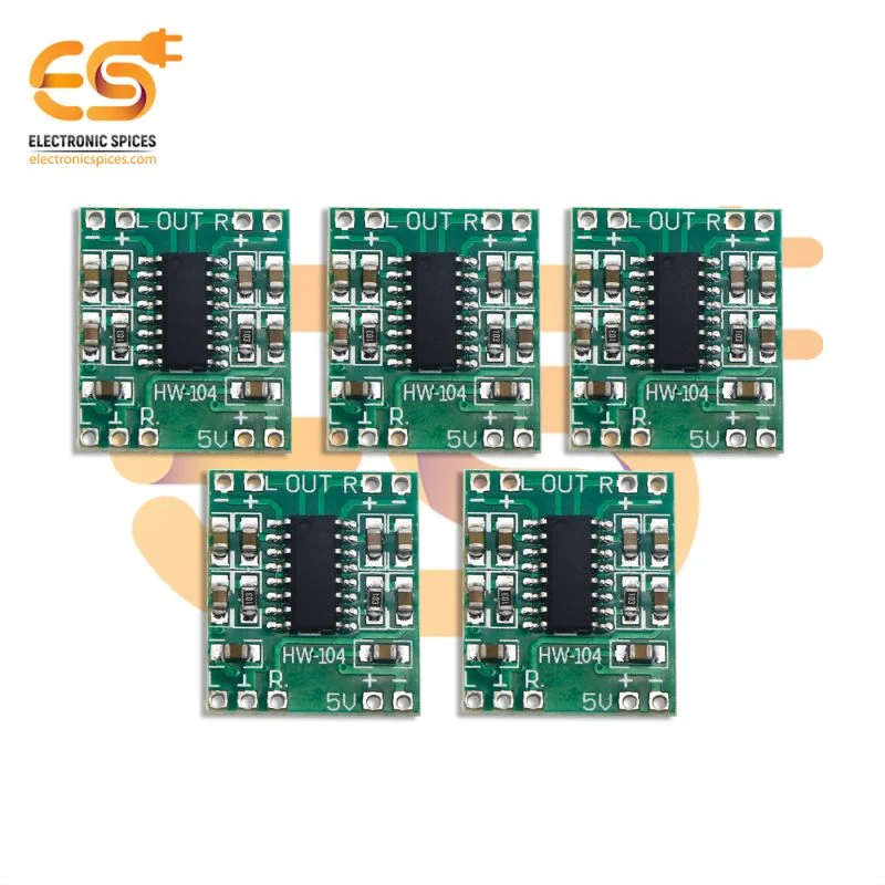 PAM8403 HW104 5V Two channel stereo 3W+3W audio amplifier modules pack of 10pcs