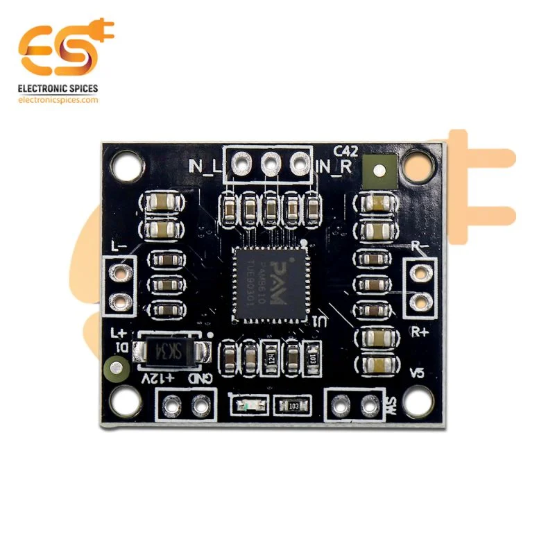 PAM8610 10W+10W Two channel audio stereo amplifier modules pack of 50pcs