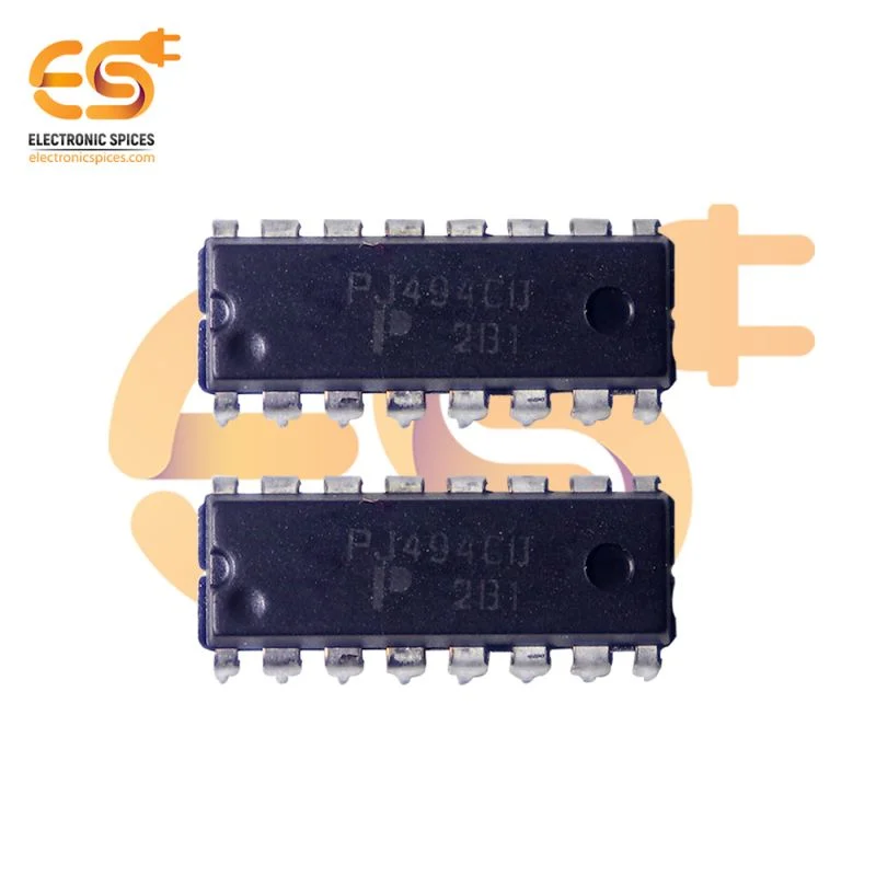 PJ494CD Switch mode PWM control circuit DIP 16 pin IC pack of 2pcs