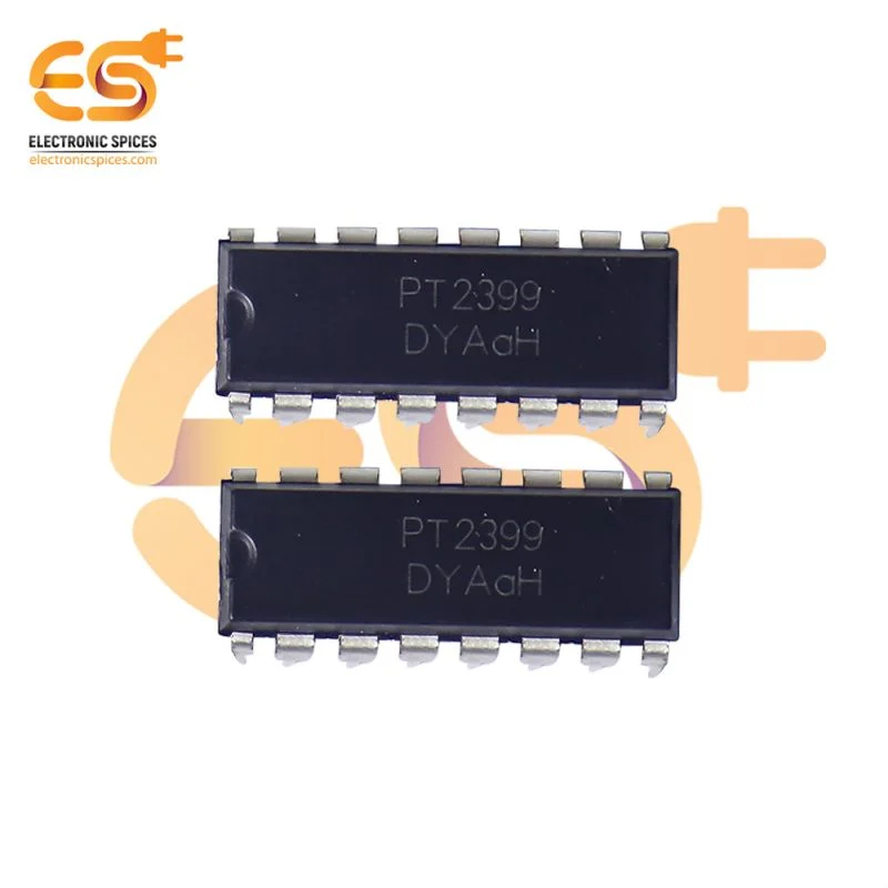 PT2399 Digital delay echo audio processor DIP 16 pin IC pack of 2pcs