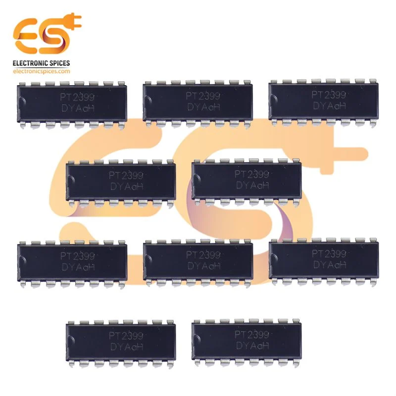PT2399 Digital delay echo audio processor DIP 16 pins IC pack of 10pcs