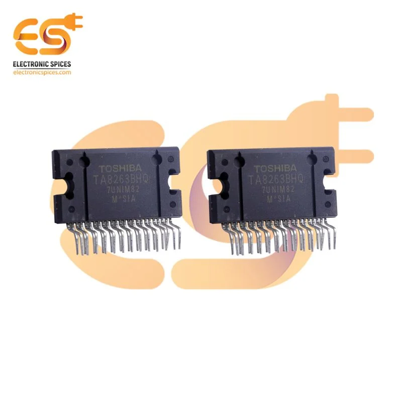 TA8263BH 43W 4 Channel audio power amplifier bipolar linear 25 pin IC pack of 2pcs